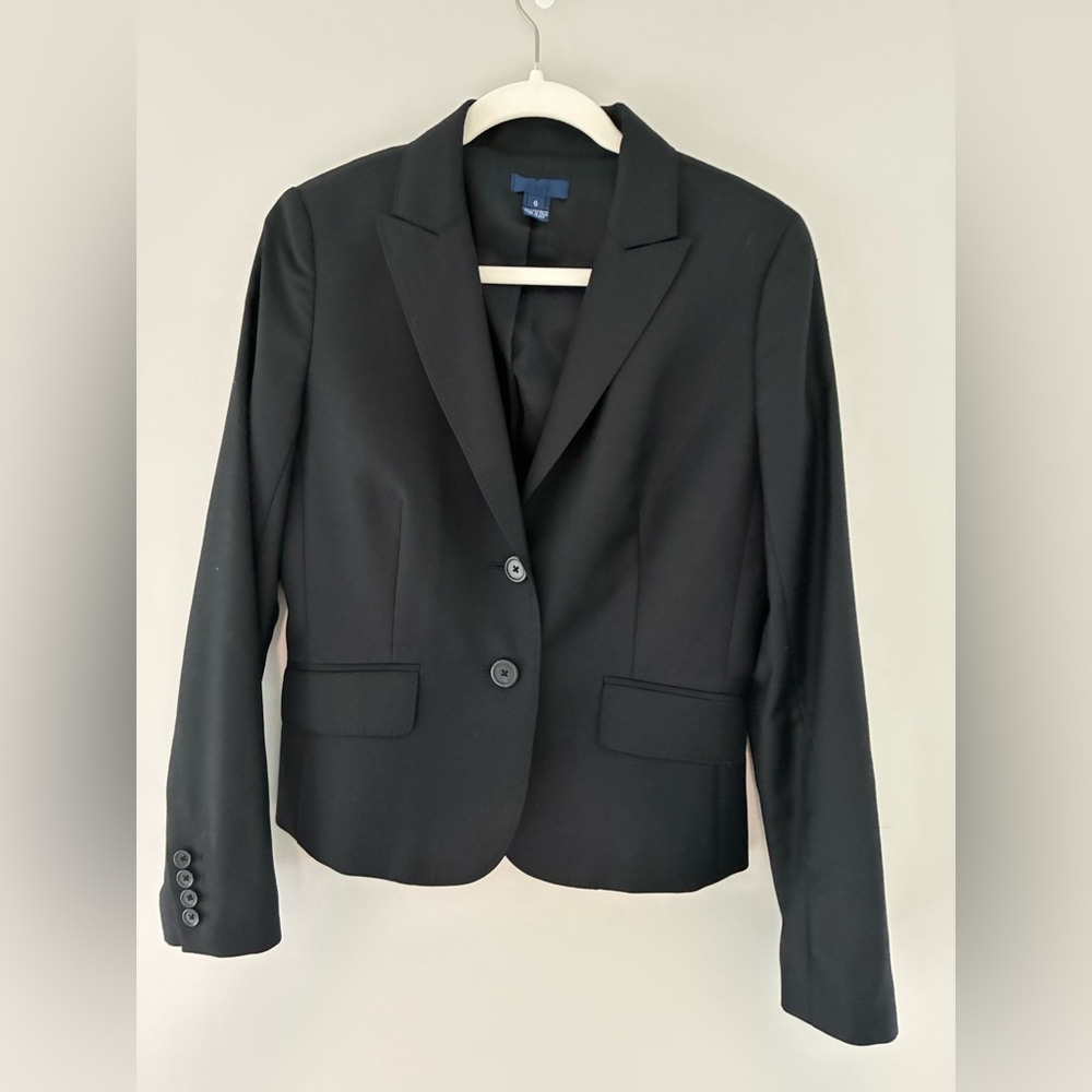J. Crew Classic Black Blazer